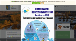 Desktop Screenshot of krapkowice.pl
